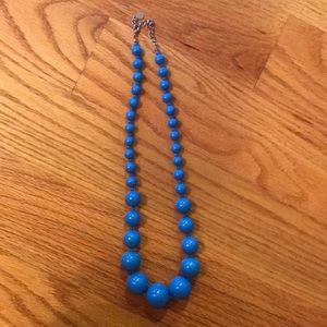 Blue necklace